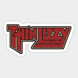 Thin Lizzy - Crack Fan Artwork Sticker